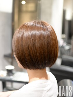 すっきりまとまるボブ