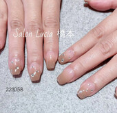 ブラウングラデーションネイル♪|Lucia