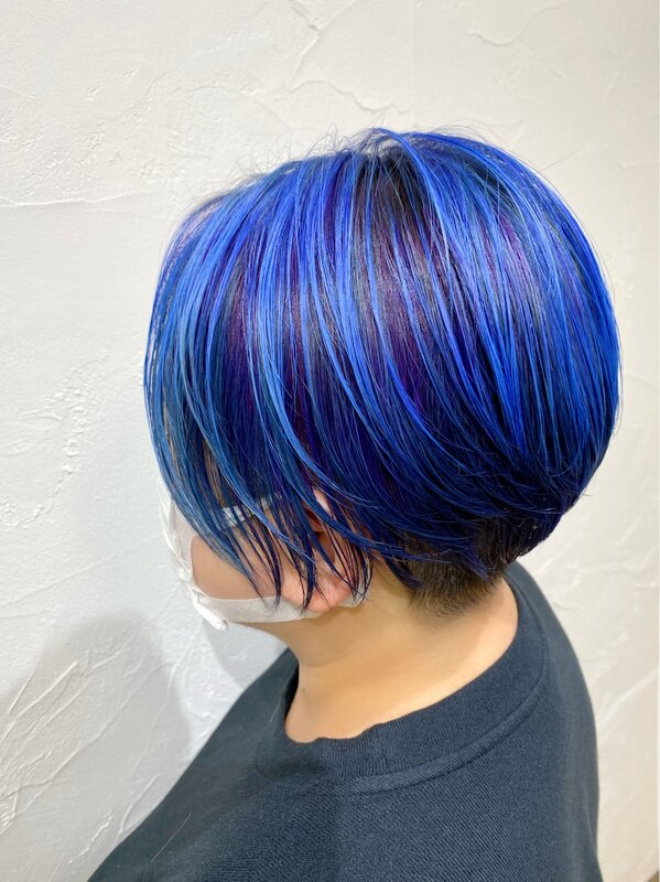 ハイトーン×アンブレラ×グラデーション×ブルー×バイオレット|Infini-Y’s　ウェルディ長泉店