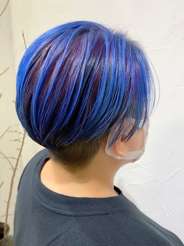 ハイトーン×アンブレラ×グラデーション×ブルー×バイオレット|Infini-Y’s　ウェルディ長泉店