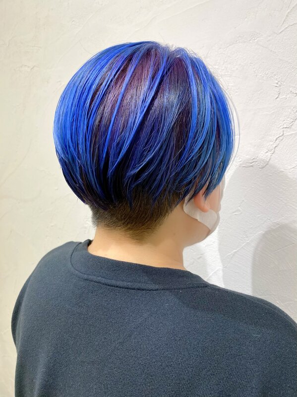 ハイトーン×アンブレラ×グラデーション×ブルー×バイオレット|Infini-Y’s　ウェルディ長泉店