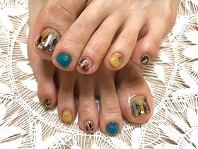 フットジェル（デザインアート・レオパード）