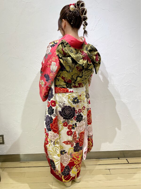 紐を使ったポニーテールアレンジ|Infini-Y’s　ウェルディ長泉店