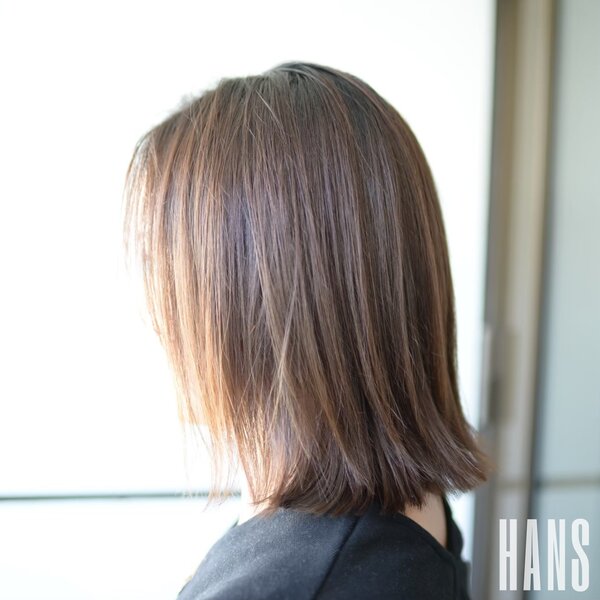 オーガニックアミポリスカラー×美髪チャージ♪|美容室ＨＡＮＳ　名古屋　伏見