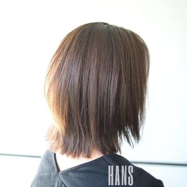 オーガニックアミポリスカラー×美髪チャージ♪|美容室ＨＡＮＳ　名古屋　伏見