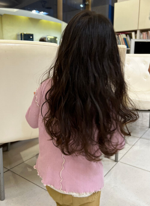 キッズロングパーマ|Raffine三宮