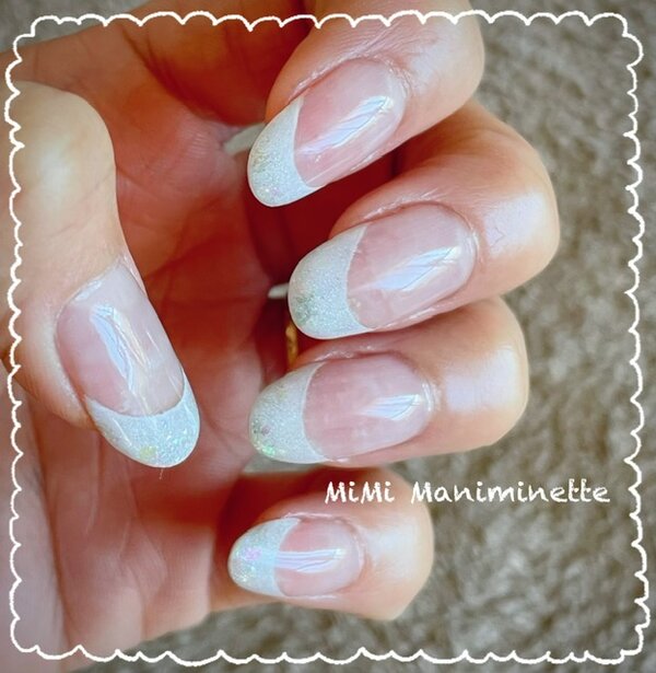 ホワイトフレンチネイル|MiMi Mani Minette