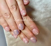オーロラミラーネイル|MiMi Mani Minette