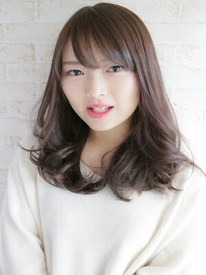 小顔似合わせカット+アッシュベージュカラー+TR|Hair Make TOP SHAPE