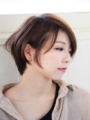 大人ショートボブ×ナチュラルボブ×ミニボブ 30代40代50代60代|Hair Make TOP SHAPE