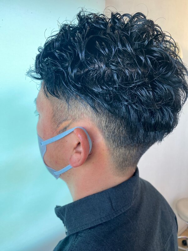 メンズパーマ|HAIR SHOP Skeleton