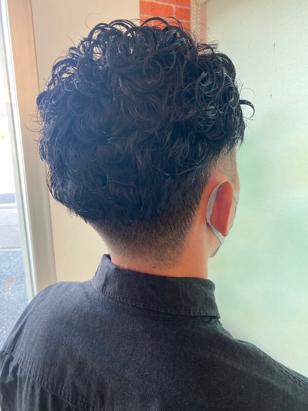 メンズパーマ|HAIR SHOP Skeleton