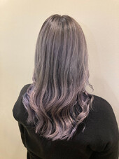 色落ちまで楽しめるシアーパープル|ano たまプラーザ