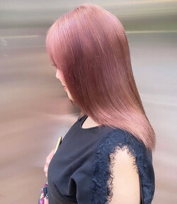 大人かわいい暖色系カラー|ano たまプラーザ