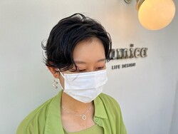 ハンサムショート　パーマ|sumica LIFEDESIGN