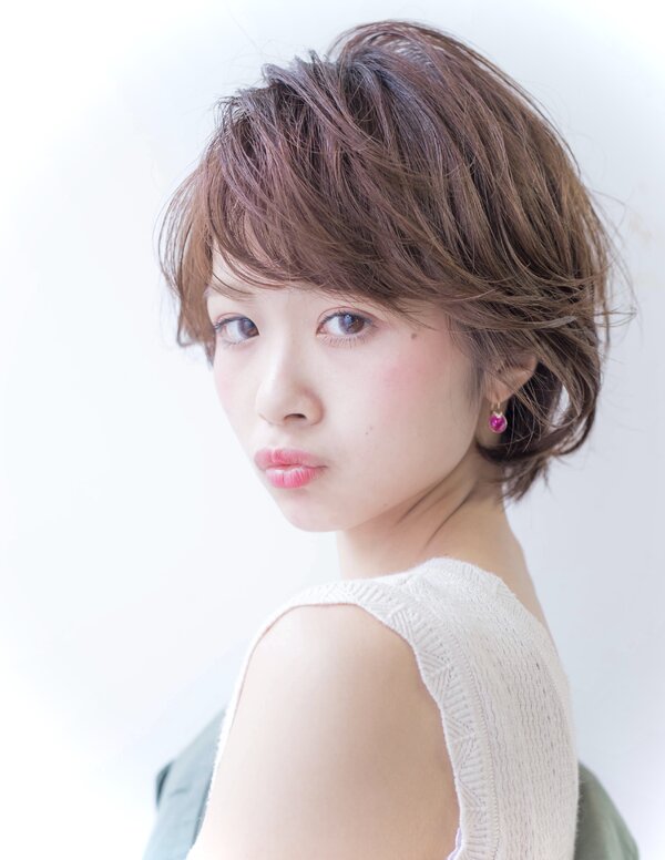 大人フェミニンショート|Fringe Hair Salon
