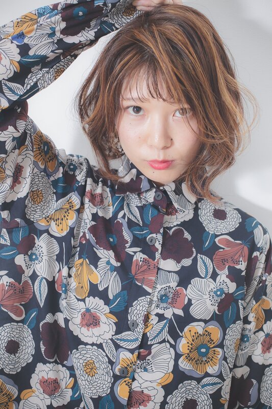 大人ショートヘア/ハイライトカラー/イルミナカラー/福山市美容院|Hair Make TOP SHAPE