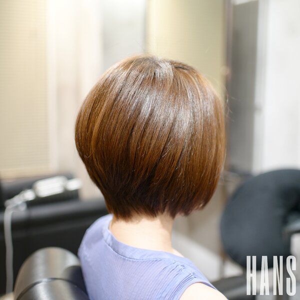 暑い夏の日にぴったりなボブカット|美容室ＨＡＮＳ　名古屋　伏見