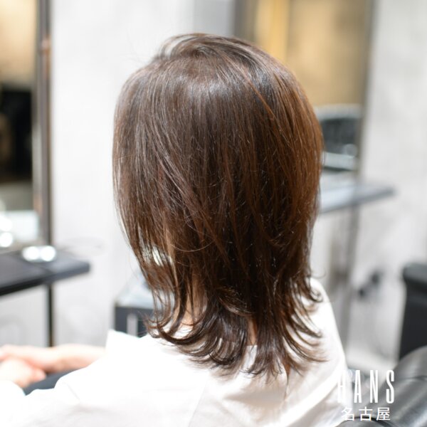 レイヤーくびれロング|美容室ＨＡＮＳ　名古屋　伏見