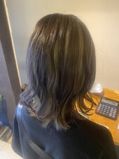 オリーブインナーと透明感カラー|Hair Salon DONNA 香芝旭ヶ丘店