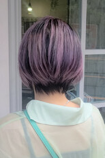 外国人風バレイヤージュ、ハイライトカラーアッシュグレージュ|Hair Make TOP SHAPE