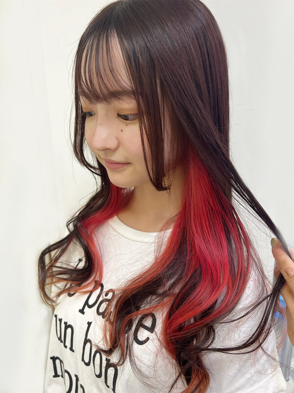 インナーカラーチェリーピンク|Raffine三宮