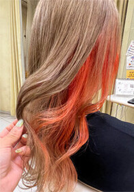 ハイトーンのカラーチェンジ|Raffine三宮