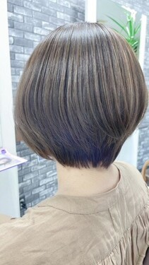 大人ショートボブ/チュラルボブ/ミニボブ 30代40代50代