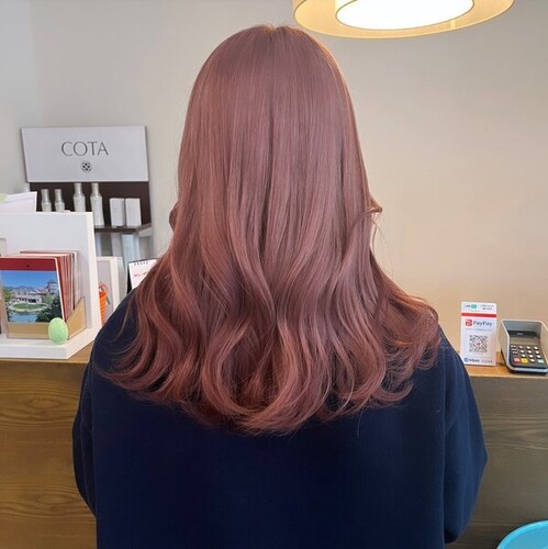 春カラー/ピンクベージュ