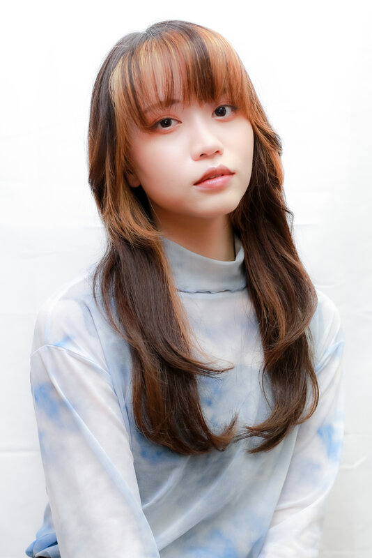 インナーカラーオレンジ　インナーカラー　アンブレラカラー|Hair Make TOP SHAPE