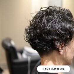 ”ツーブロック×マッシュ”メンズパーマスタイル