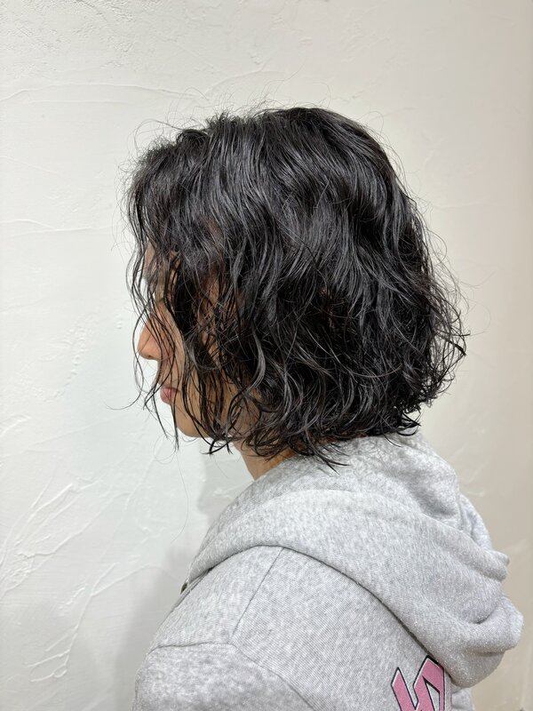 黒髪×ロングパーマ|Infini-Y’s　ウェルディ長泉店