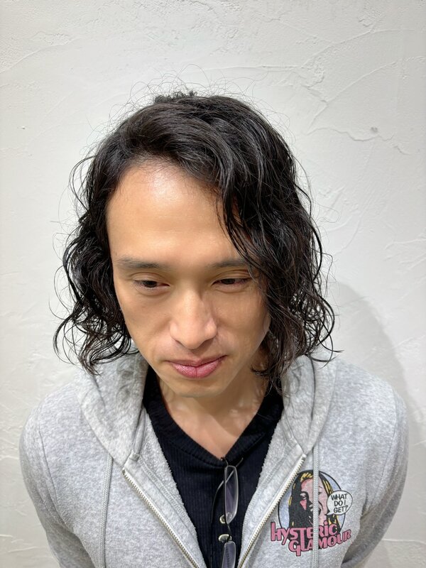 黒髪×ロングパーマ|Infini-Y’s　ウェルディ長泉店