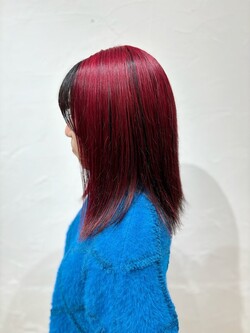 アンブレラカラー×レッド×ブラック