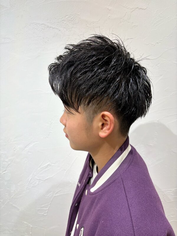 ツーブロック×アップバング|Infini-Y’s　ウェルディ長泉店