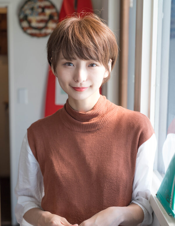 小顔耳かけショート|Fringe Hair Salon