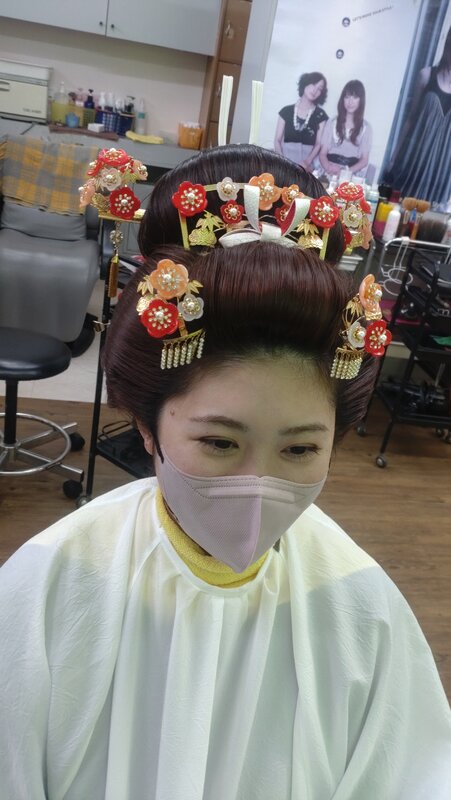 R6年　２月　きょうかさん　２０代　日本髪|サロンドヒロシ 東大沼店