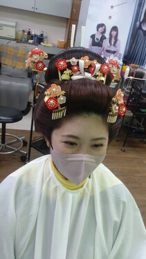 R6年　２月　きょうかさん　２０代　日本髪|サロンドヒロシ 東大沼店