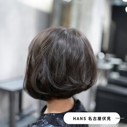 ヘアドネーションして前下がり重めボブカットに♪