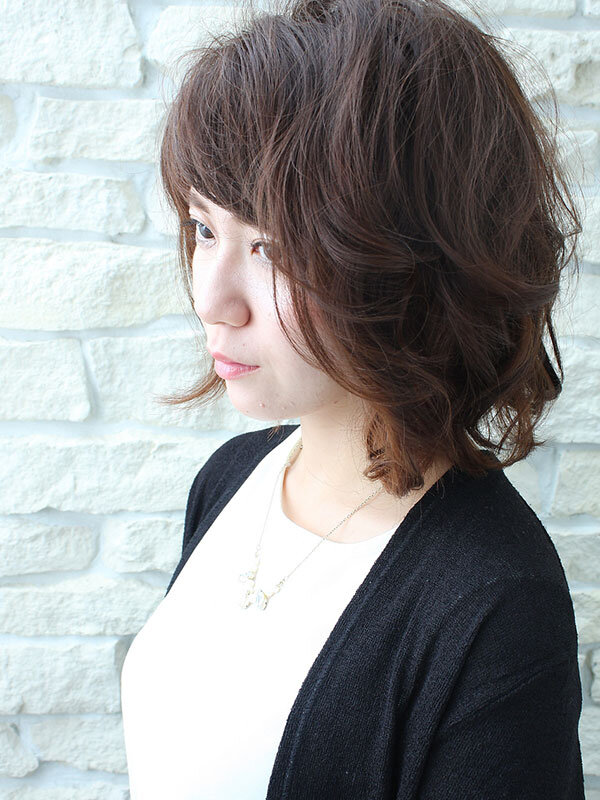 大人かわいい　ゆるふわボブ|ALTI INTERNATIONAL 旭川店