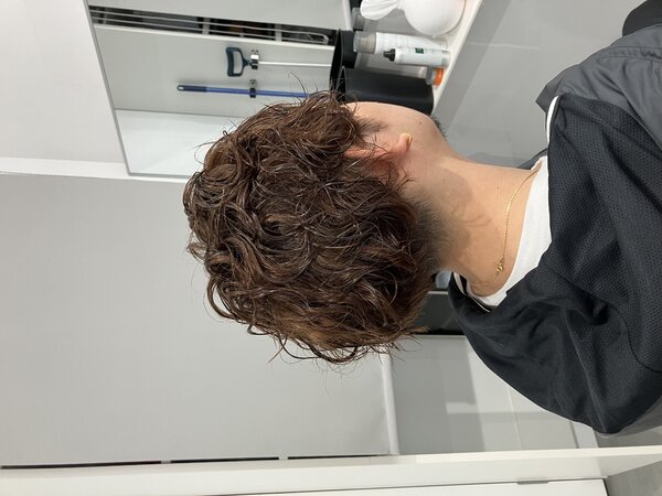 飯塚市波巻きパーマ|MARBLE hair＆nail