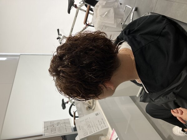 飯塚市波巻きパーマ|MARBLE hair＆nail