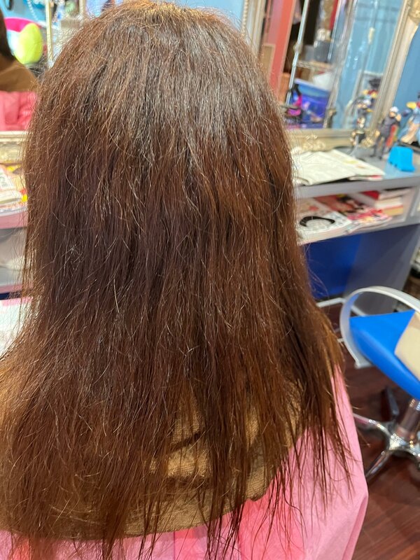 ブリーチ縮毛矯正|ペルソナ美容室