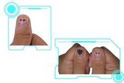 ガンダム シャー ザク  アートデザインです！|Nail Salon Linda