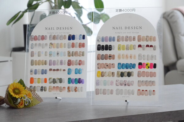 定額デザイン サンプル|Nail Salon Linda