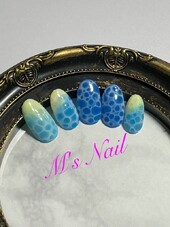 水面ドロップネイル|M's Nail