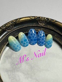 水面ドロップネイル|M's Nail