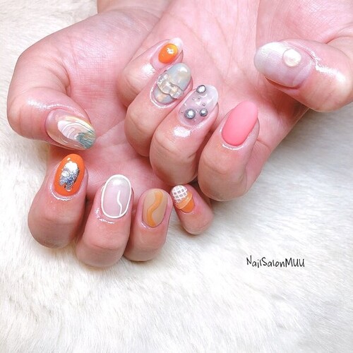 【パラジェル】 nuance nail