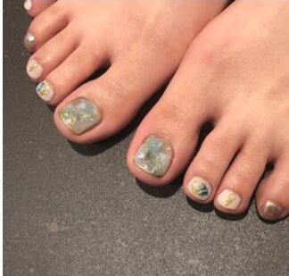 ニュアンスフットネイル|Nail-therapy &amp; school CHAKRA