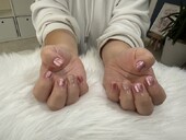 「ハンド 定額デザイン」 新色ピンクラメ！華やかで可愛い！|Nail Salon Linda